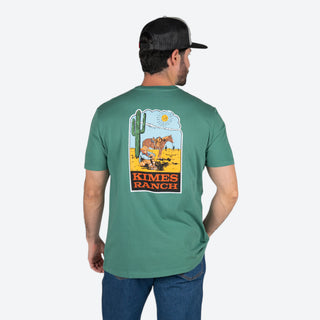 Playera Kimes Ranch Lucky B Sund Had Just Risen Green Caballero