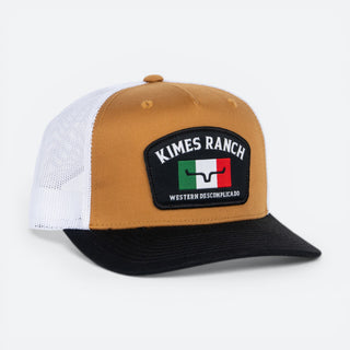 Gorra Kimes Ranch Bandera Trucker Brown