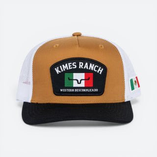 Gorra Kimes Ranch Bandera Trucker Brown