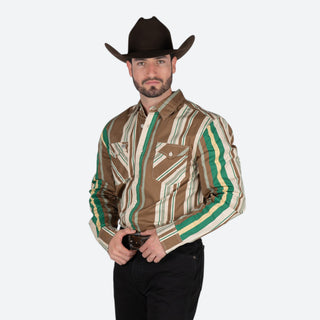 Camisa Kimes Ranch Clancy Brown Caballero