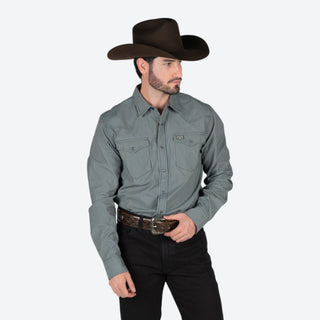 Camisa Kimes Ranch Quentin Indigo Caballero