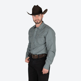 Camisa Kimes Ranch Quentin Indigo Caballero