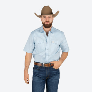 Camisa Kimes Ranch Rio Light Blue Caballero