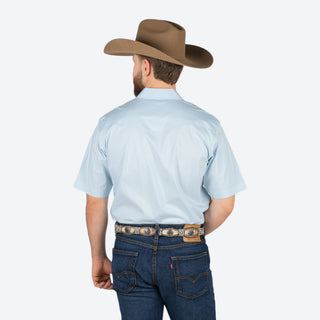 Camisa Kimes Ranch Rio Light Blue Caballero