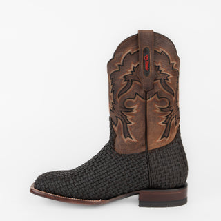 Bota Rio Grande Bowie Petatillo Crazy Chocolate Caballero