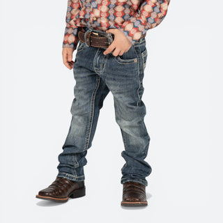Jeans Rock & Roll Denim Medium Vintage Niño