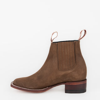 Botín El Canelo Alcatraz Buck Tabaco Dama