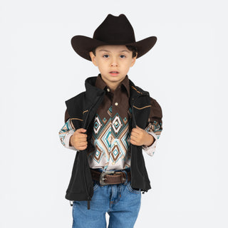 Chaleco Denver Black Niño