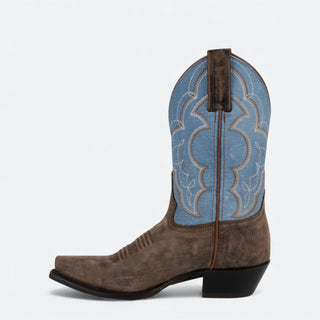 Bota Caborca Foster Vintage Café Dama