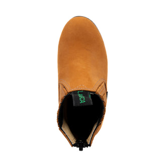 Botín La Barca 111 Suela de Cuero BK Camel Bebé