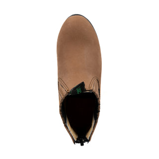 Botín La Barca 111 Suela de Cuero BK Caoba Bebé