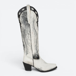 Bota Reyme 858-CP Pelo Moro Gaspeado Dama