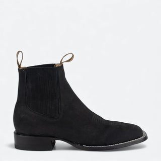 Botín Reyme 1060 Nobuck Negro Caballero