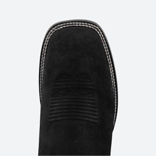 Botín Reyme 1060 Nobuck Negro Caballero