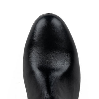 Botín La Barca 603 Suela de Hule Piel Negro Niño