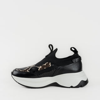 Sneakers Franco Cuadra Pitón Bristol Negro Dama