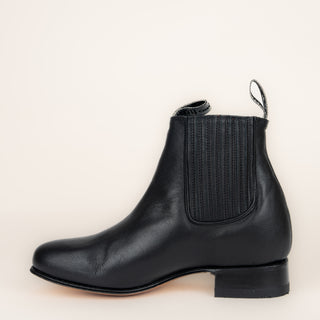 Botín El Canelo Edición Plata Atlas Negro Caballero