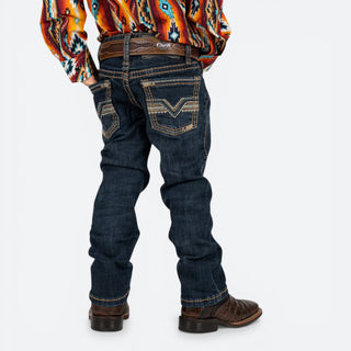 Jeans Rock & Roll Denim Dark Vintage Niño