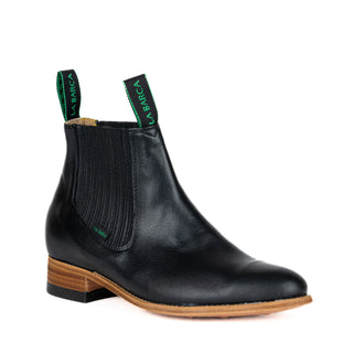 Botín La Barca 505 Piel Negro Caballero