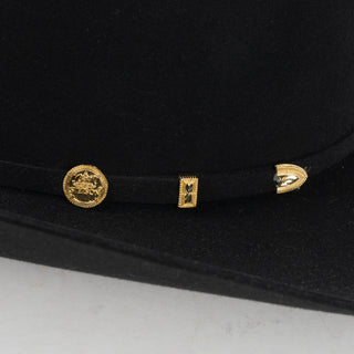 Texana Stetson El Presidente 100X Copa Alta Black