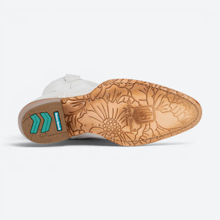 Bota Nokota Susan 04 Shoulder Blanco Dama
