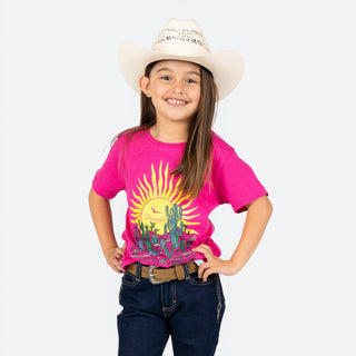 Blusa Wrangler Cactus Rosa Niña