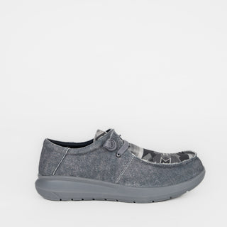 Calzado Casual Ariat Hilo Stretch Lace Charcoal Gray Caballero