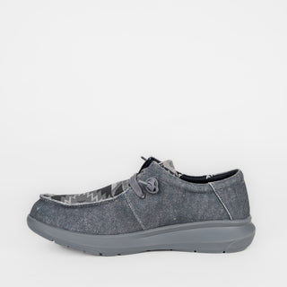 Calzado Casual Ariat Hilo Stretch Lace Charcoal Gray Caballero