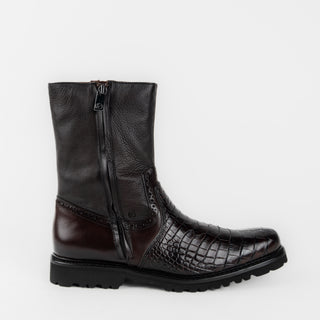 Bota Franco Cuadra Alligator Tender Café Suela Ultraligera Caballero