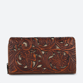 Cartera Trinity Ranch Cincelado Shedron Dama