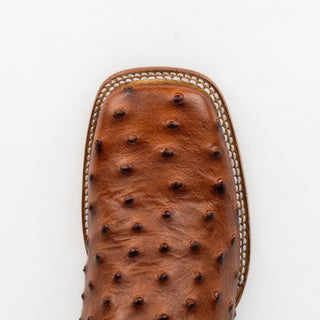 Bota Coyote Ranch Ojinaga Grabado Avestruz Shedron Caballero
