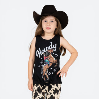Blusa Rock & Roll Denim Black Niña