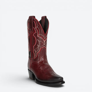 Bota Caborca Foster Mossil Cherry Dama