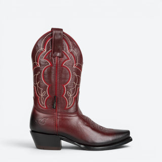 Bota Caborca Foster Mossil Cherry Dama