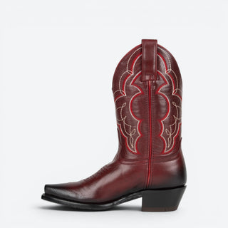 Bota Caborca Foster Mossil Cherry Dama