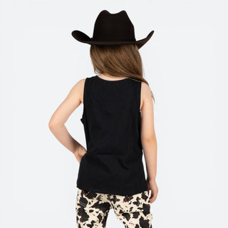Blusa Rock & Roll Denim Black Niña