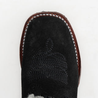 Bota El Canelo Criollito Buck Negro Pelo Bebé