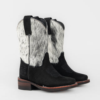 Bota El Canelo Criollito Buck Negro Pelo Bebé