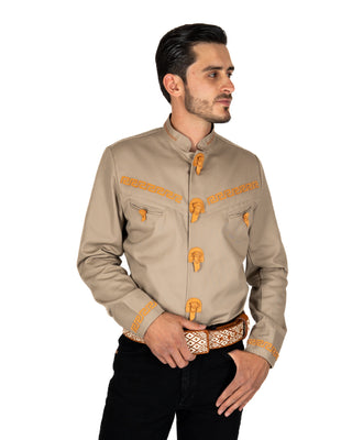 Camisa Charra Espuela de Oro Piel Caballero
