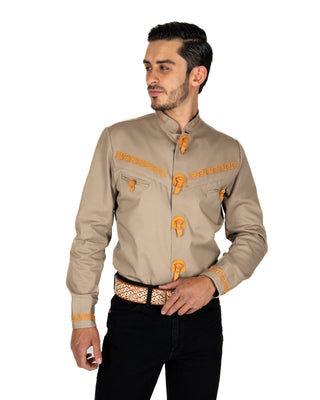 Camisa Charra Espuela de Oro Piel Caballero