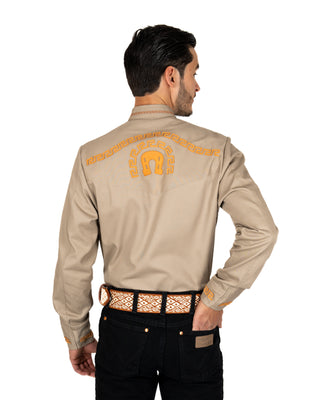 Camisa Charra Espuela de Oro Piel Caballero