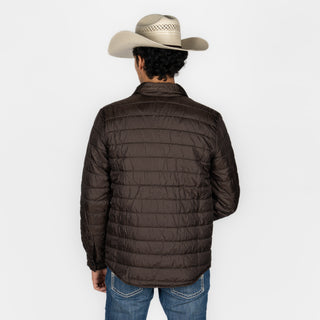 Chamarra Rock & Roll Denim Poly Dark Brown Caballero