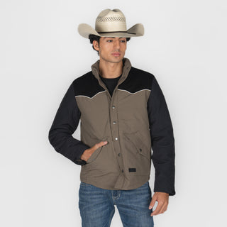 Chamarra Rock & Roll Denim Outerwear Black Caballero