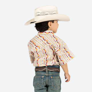 Camisa Rock & Roll Denim Aztec Niño