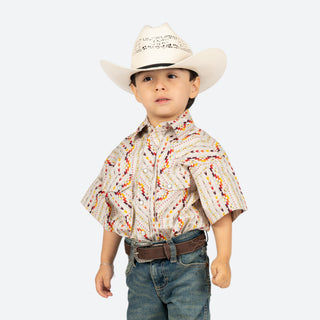 Camisa Rock & Roll Denim Aztec Niño