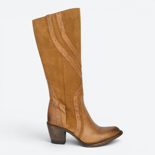 Bota Reyme 325 Waco Canela Gamuza Miel Dama