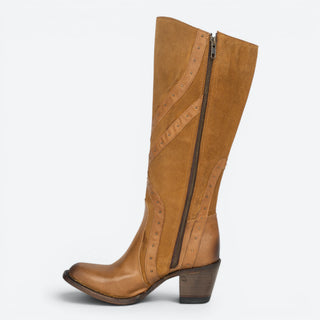 Bota Reyme 325 Waco Canela Gamuza Miel Dama