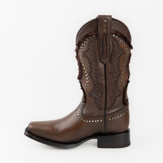 Bota Cuadra Res Soho Miel Dama