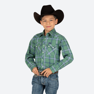 Camisa Wrangler Cuadros Niño