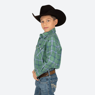 Camisa Wrangler Cuadros Niño